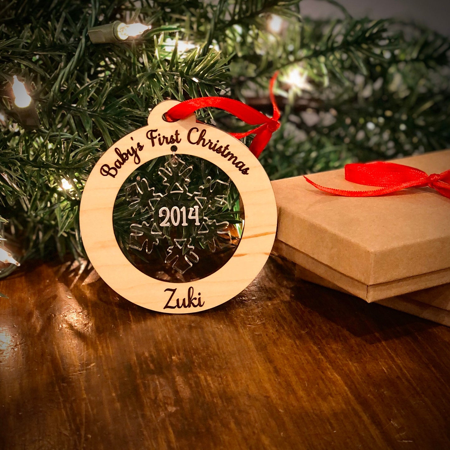 Baby’s First Christmas Ornament Snowflake