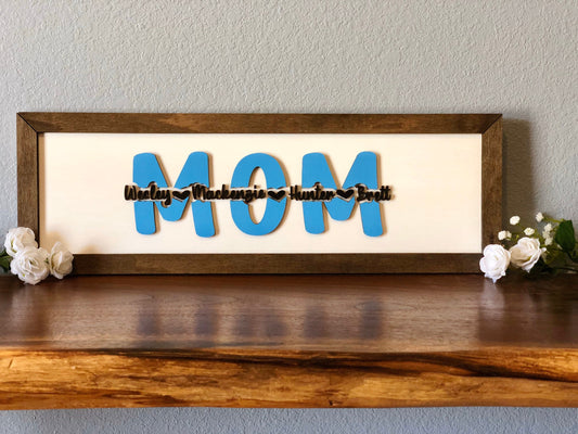 Mom Name Sign