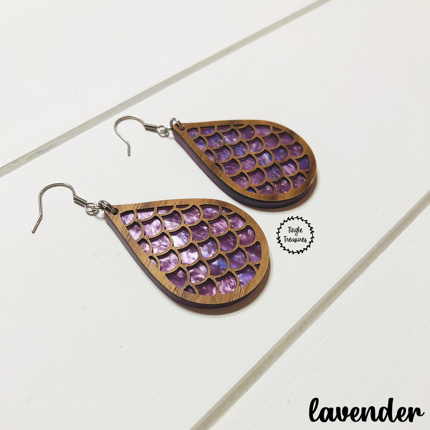 Mermaid Scales Earrings