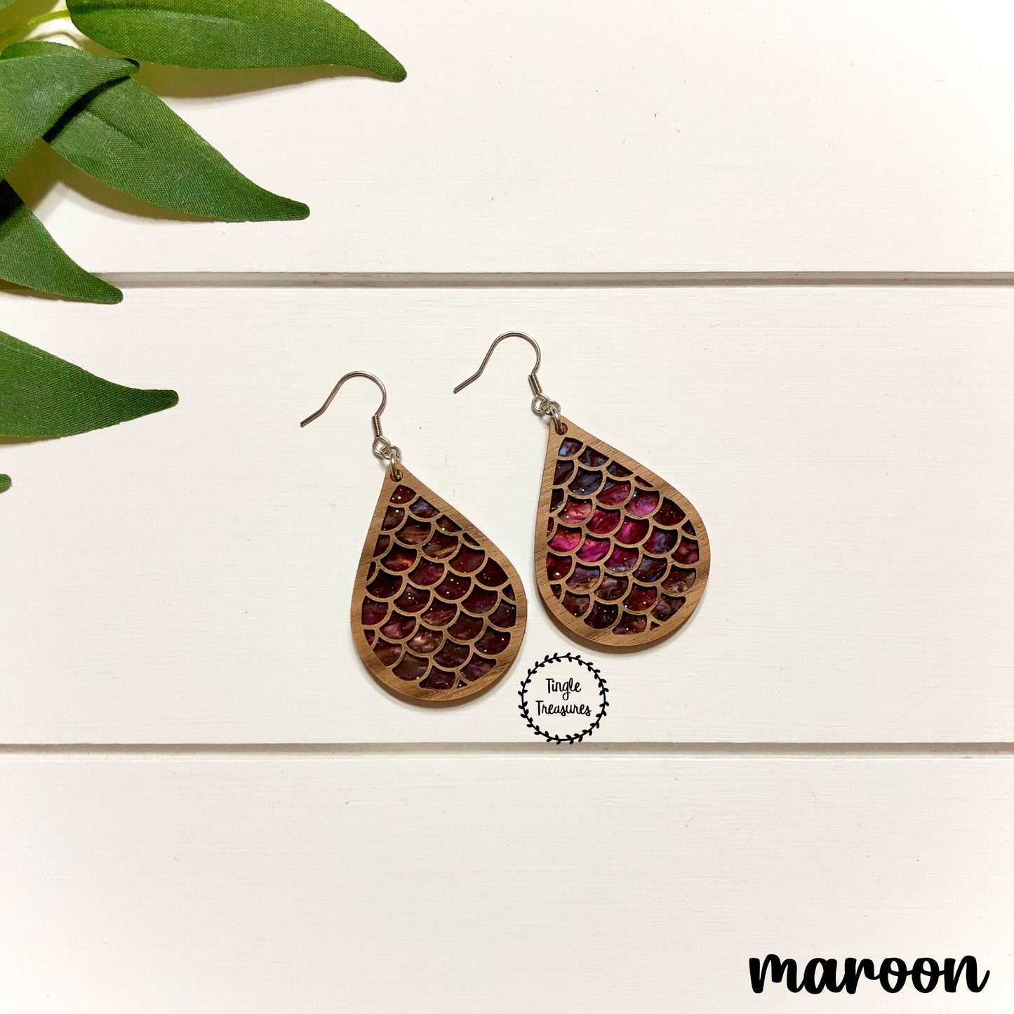 Mermaid Scales Earrings