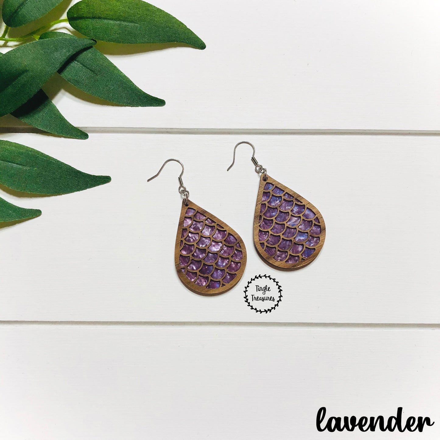 Mermaid Scales Earrings