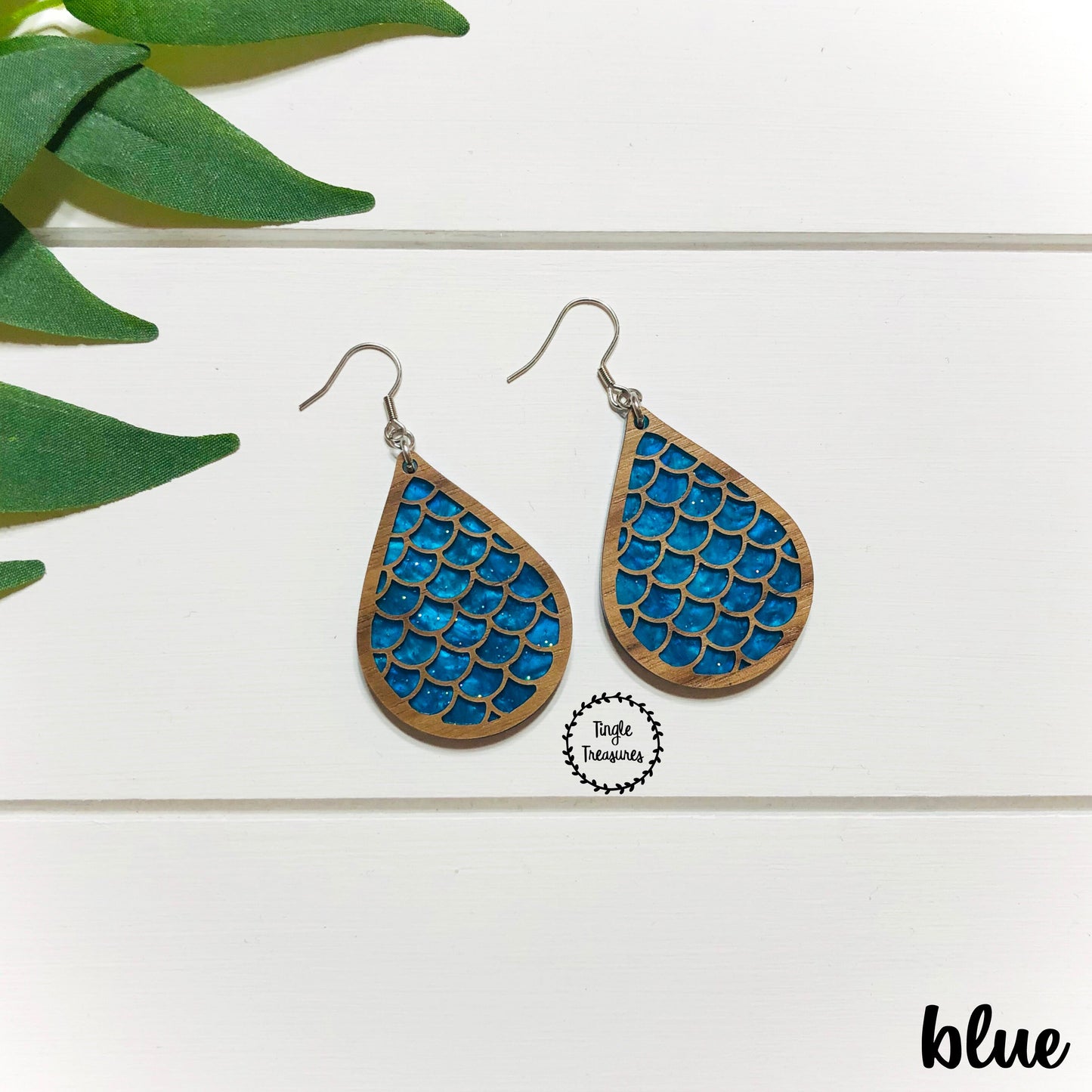 Mermaid Scales Earrings