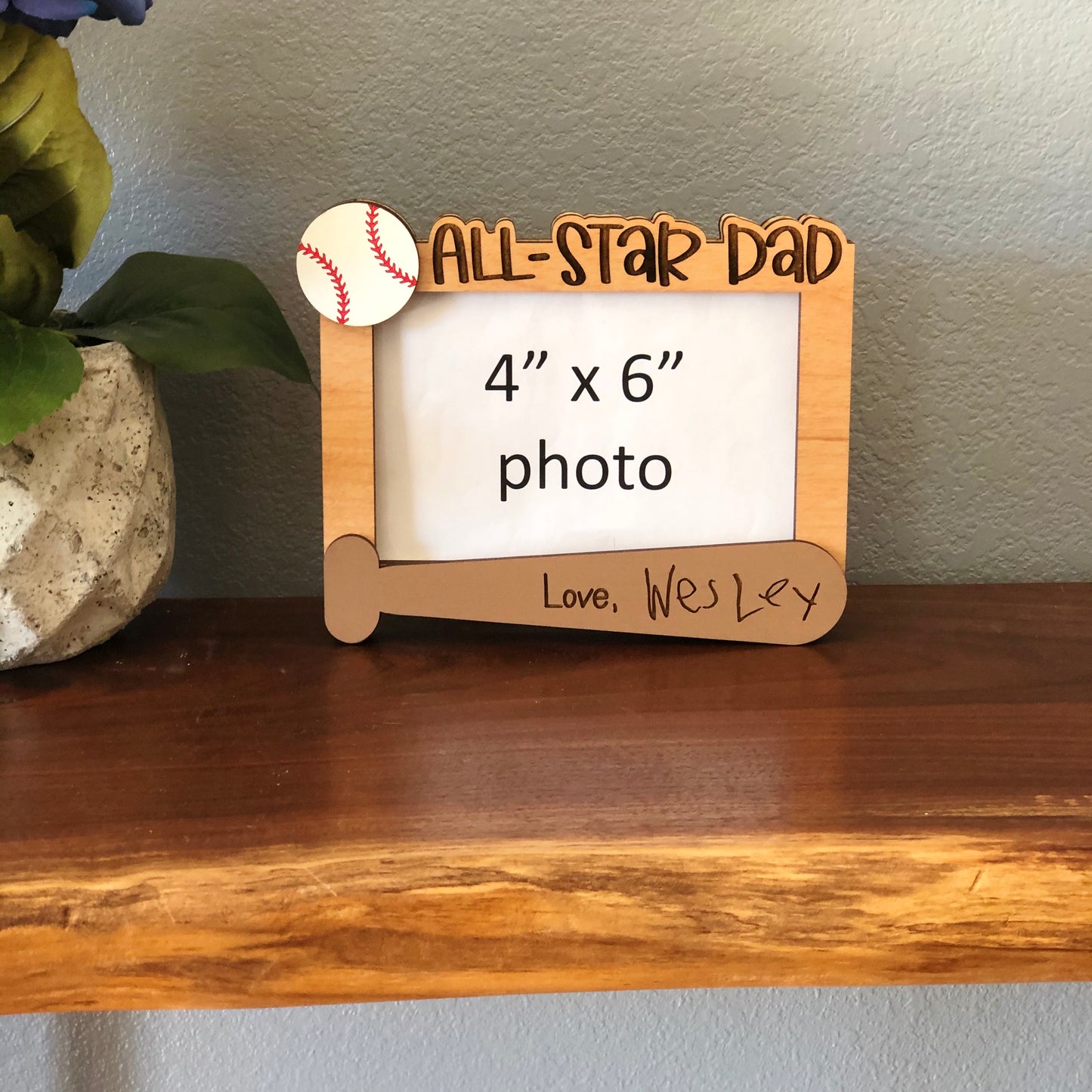 All Star Dad Photo Frame