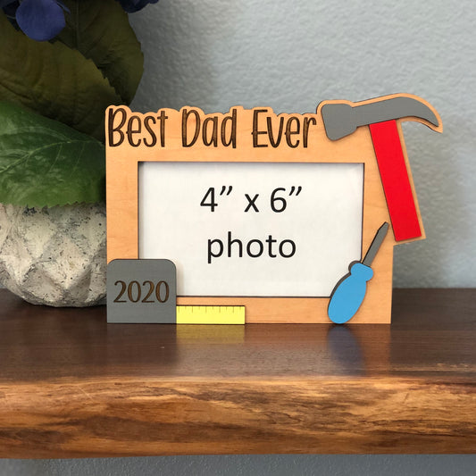 Best Dad Ever Photo Frame